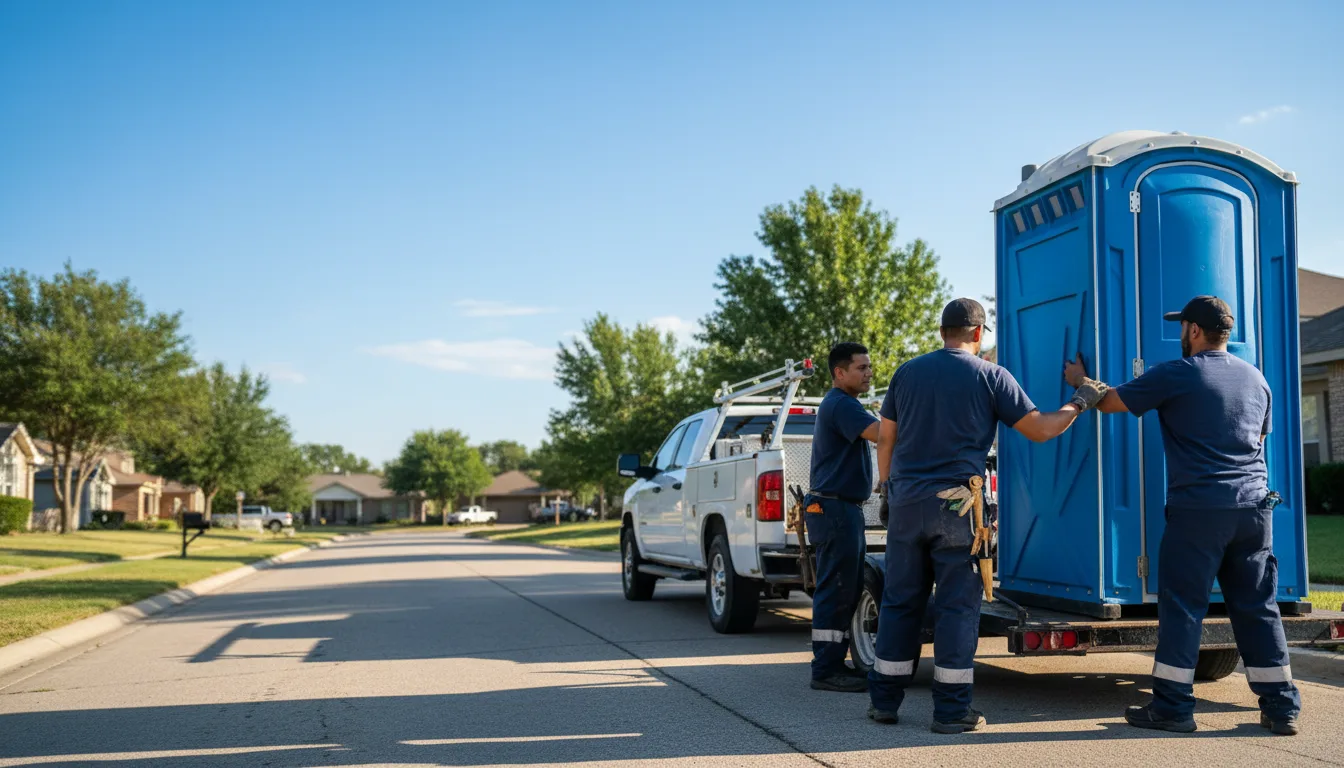 Portable Toilet Rental in Bovina, TX near me
